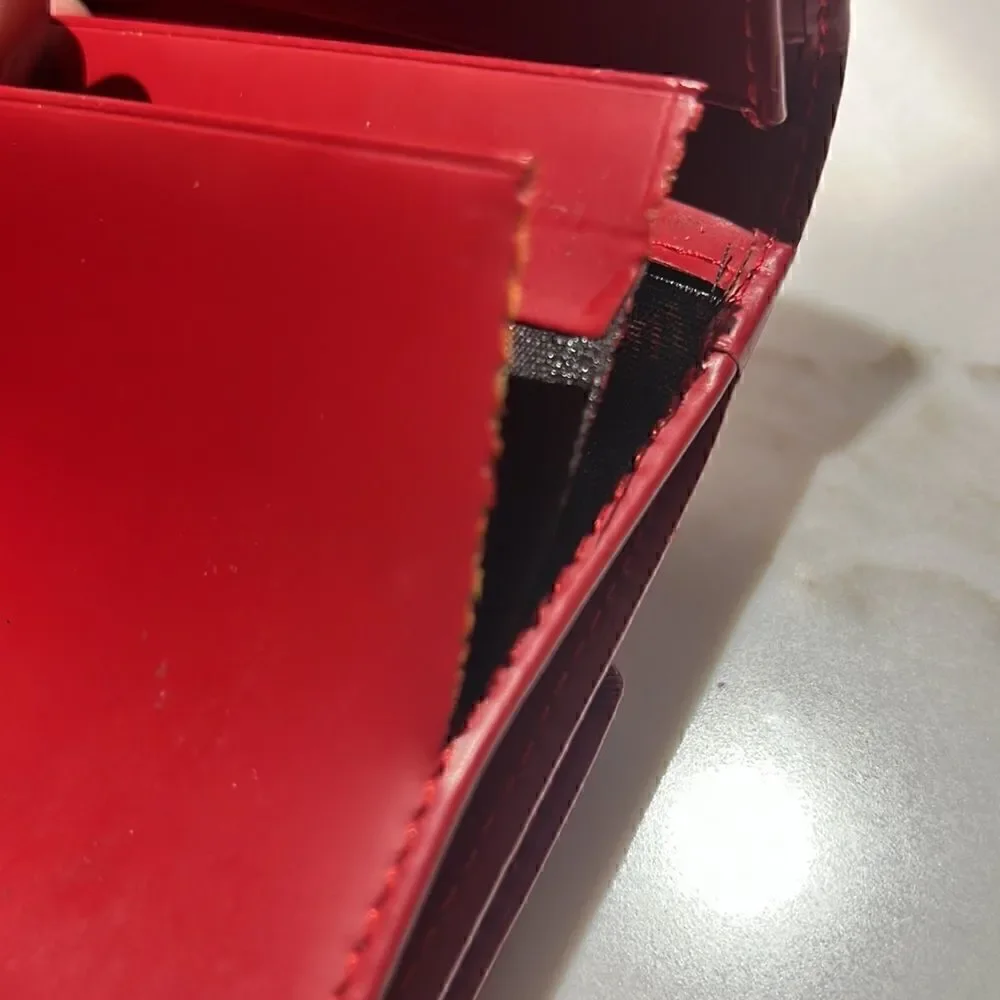 Salvatore Ferragamo Red Long Wallet